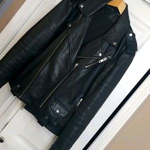 Leather jacket